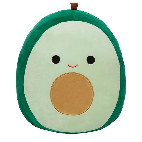 Squishmallows Official Kellytoy Plush 16" Austin The Avocado - Ultrasoft Stuffed Veggie Toy - Avocado - 16 in