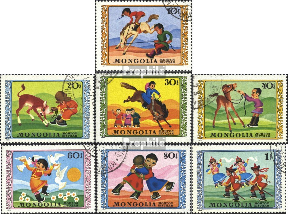 Prophila Collection Briefmarken-Kleinbogen Mongolei 1998 – Rockgruppe Grateful Dead, Komplett 2812-2820