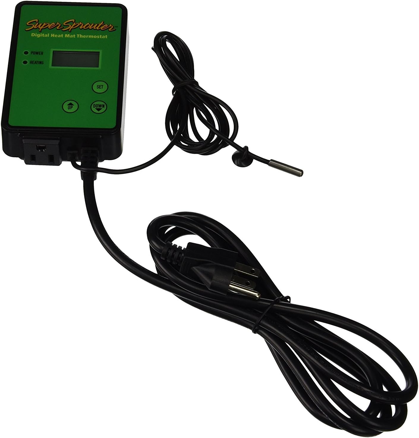 Super Sprouter Seedling Heat Mat Digital Thermostat - Accurately Control Seedling and Cutting Germination Temperature