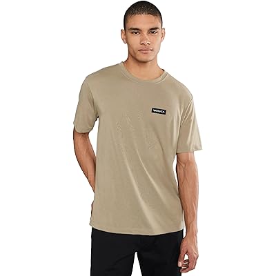 Мужская рубашка RVCA Icon Short Sleeve Tee covert green
