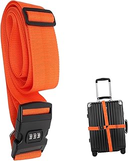 SHERCHPRY 2 peças de alças cruzadas para mochila, acessórios de viagem, alça de mala, etiquetas de bagagem para malas, fechaduras de bagagem, correias de mala, cintos de mala, suporte de bagagem aprovado