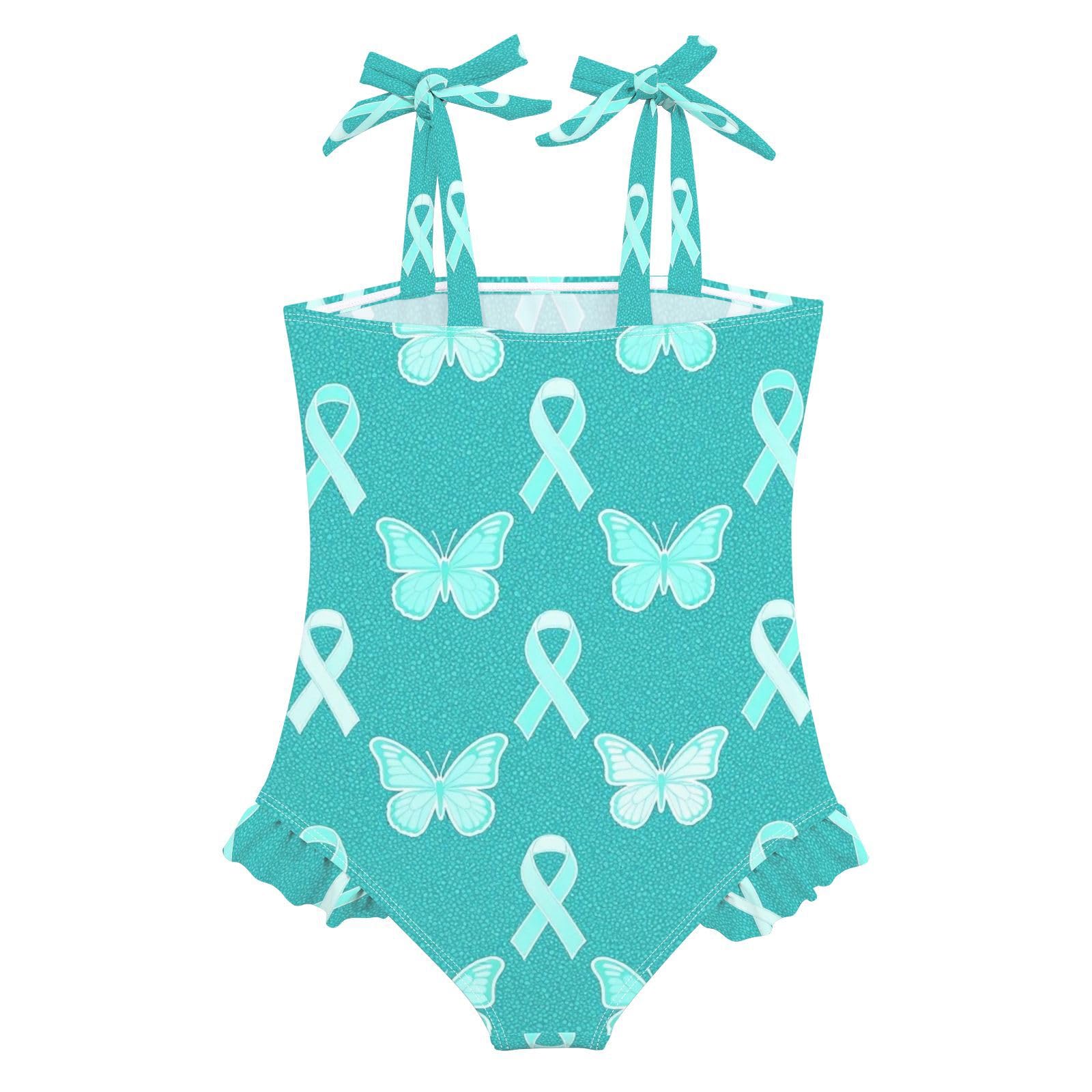 FRODOTGV Costume intero ad asciugatura rapida, costume da bagno per piscina, spiaggia, surf, per bambine