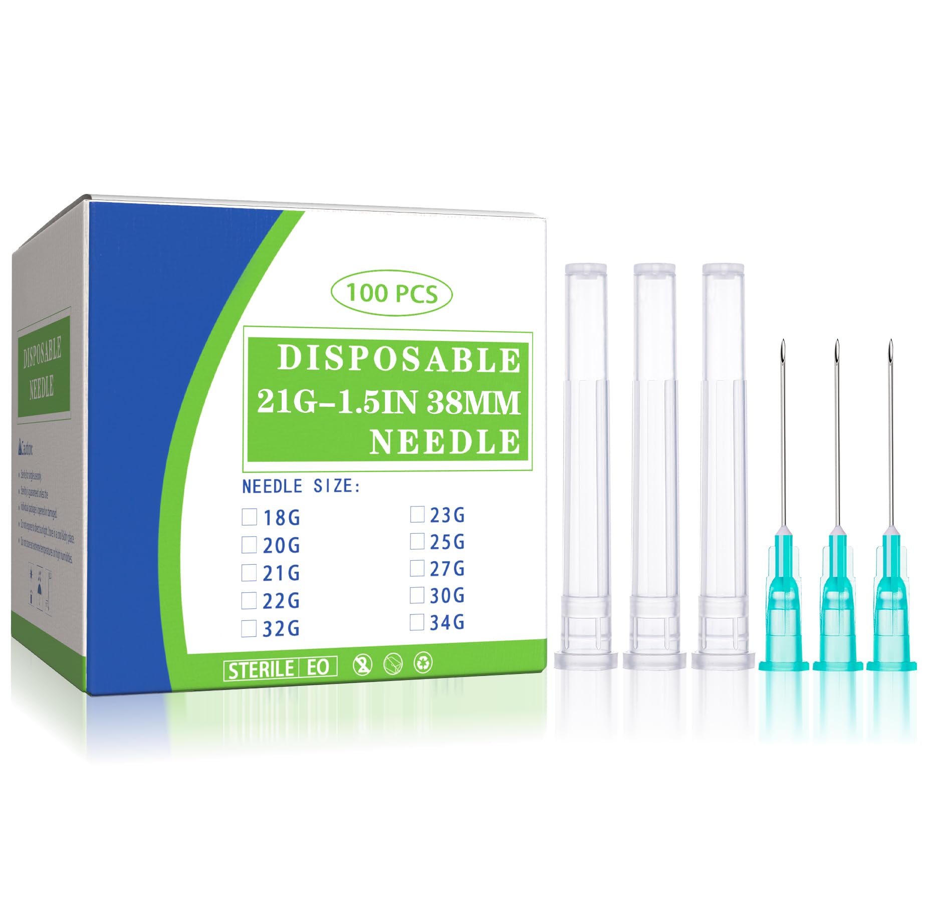34G 5/32" 4mm Needle Luer Lock Disposable Dispensing Accessories, 100 Pack — Amazon image 9