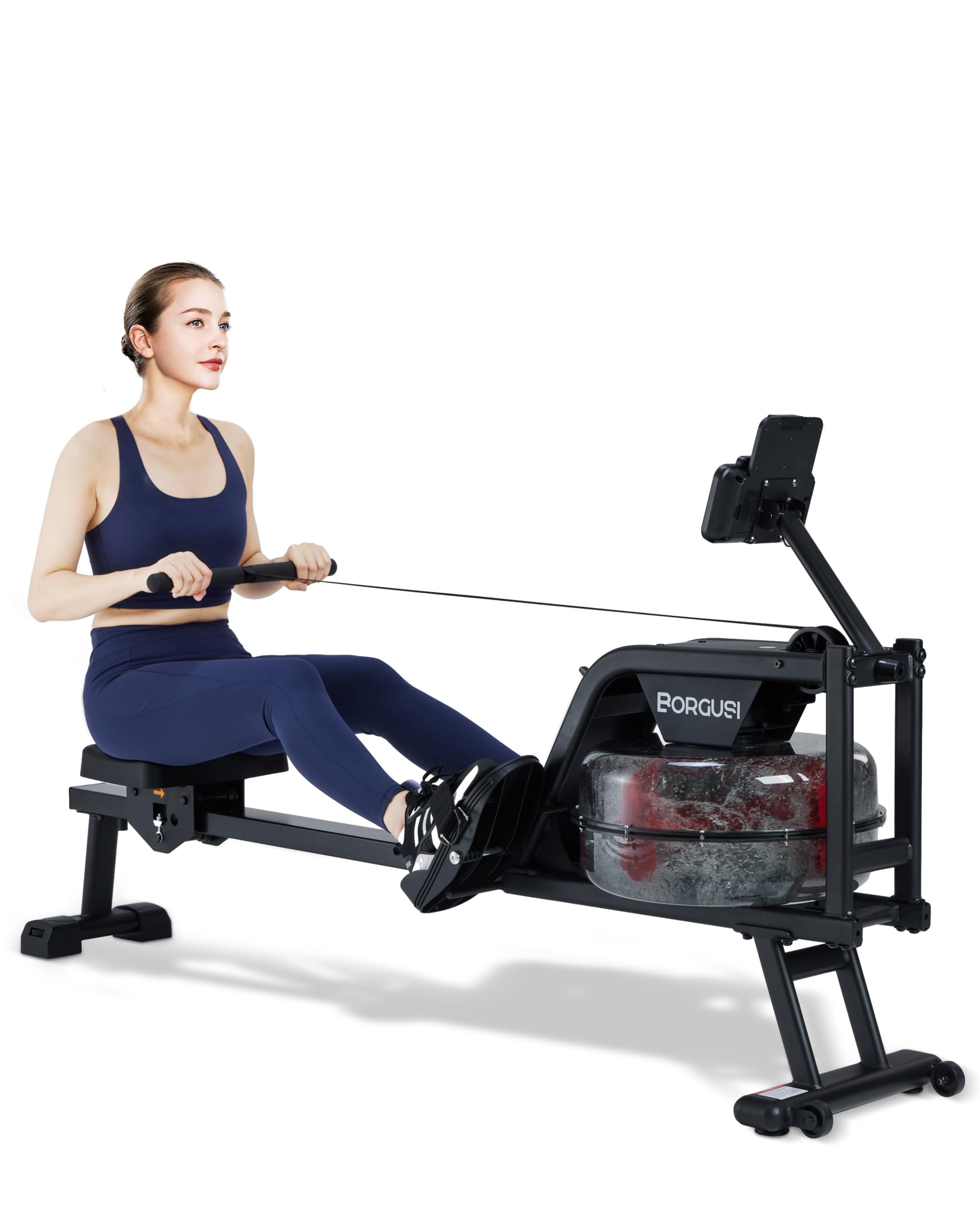 Classic Water Rowing Machine For Home 350 Lbs Max Weight