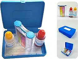 Kit Estojo Teste Medidor De Ph E Cloro Para Água De Piscinas - 0312 Netuno
