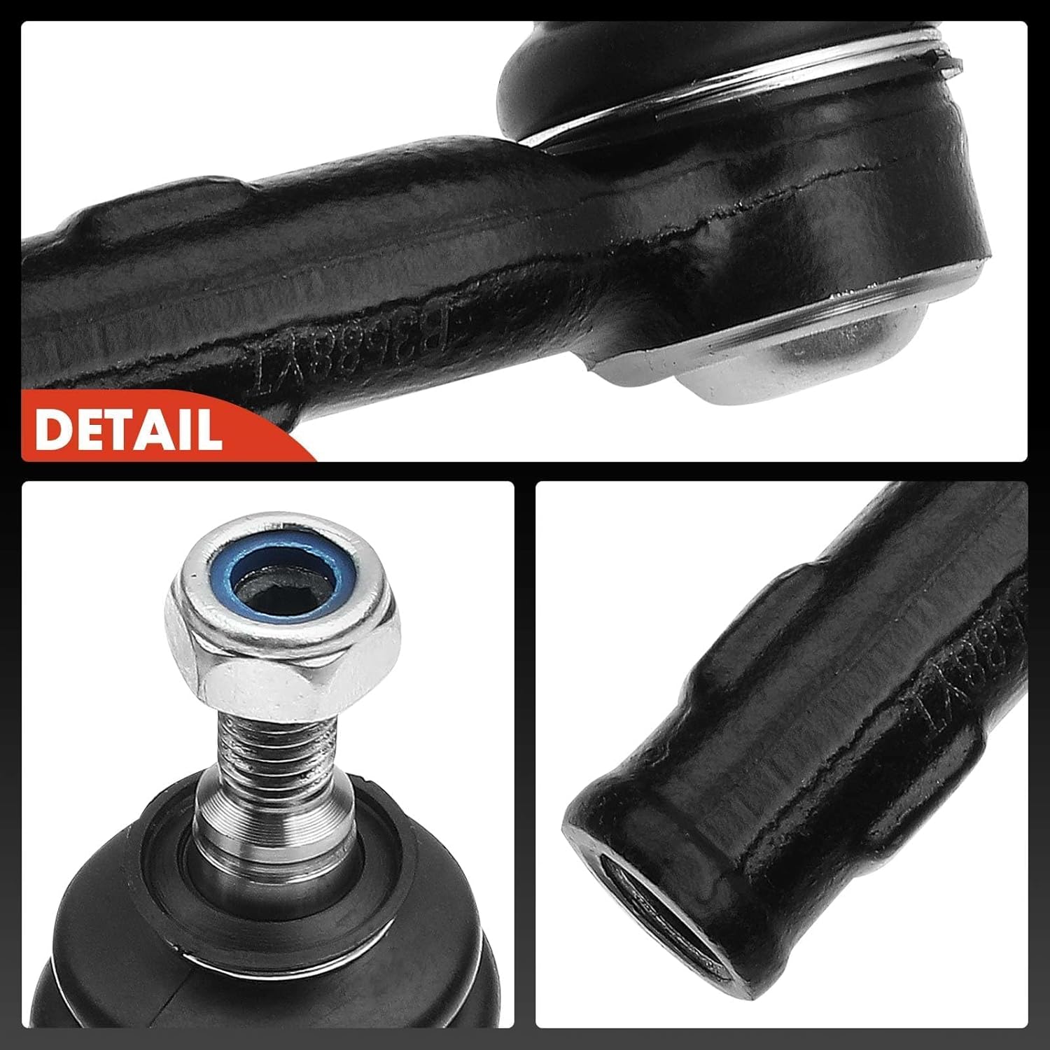 A-Premium 2 x Front Outer Tie Rod Ends, Compatible with Ford Focus 2000 2001 2002 2003 2004 2005 2006