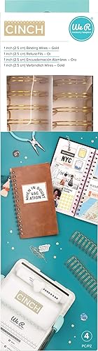 Vista 8 de We R Memory Keepers Cinch - Alambre para encuadernación (1 pulgada, blanco (paquete de 2)