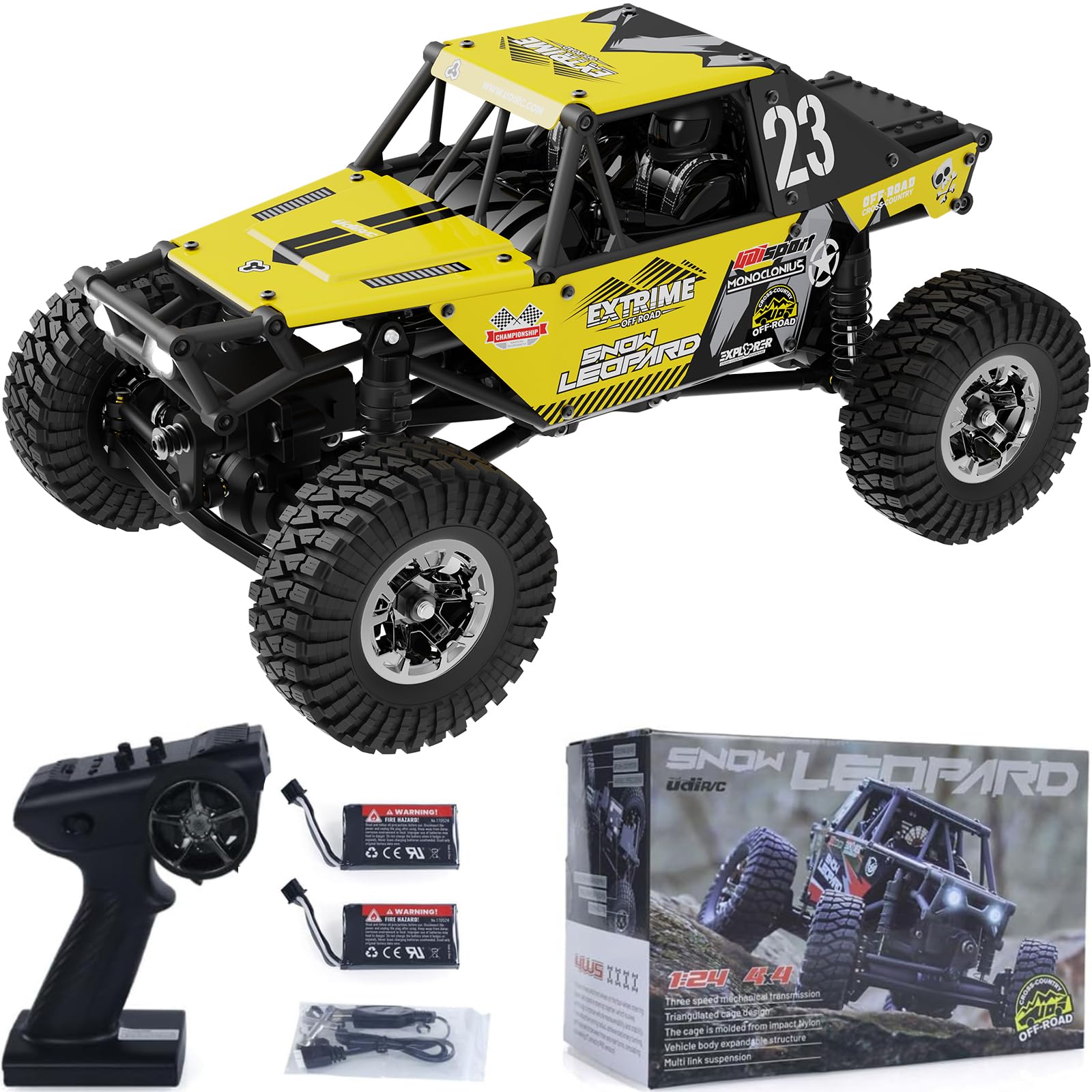 新品　RC クローラー　udirc 1/24 4x4 オフロードトラック 新品 RC クローラー udirc 1/24 4x4 オフロードトラック