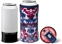 Vista 11 de BrüMate Hopsulator Trio - Enfriador de latas aislado 3 en 1 para latas de 12 o 16 onzas + vaso 100 % a prueba de fugas con tapa, aislado