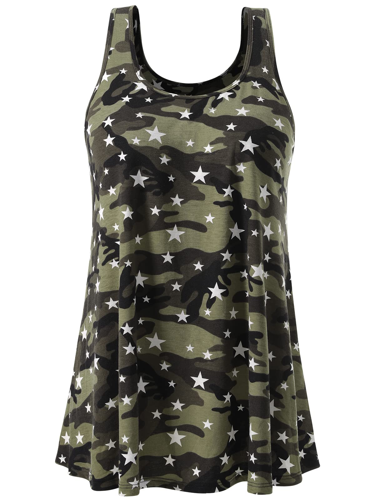 Air Curvey Tank Tops for Women Build in Bra Casual Flowy Tank Pleated Loose Fit S-XXXXL