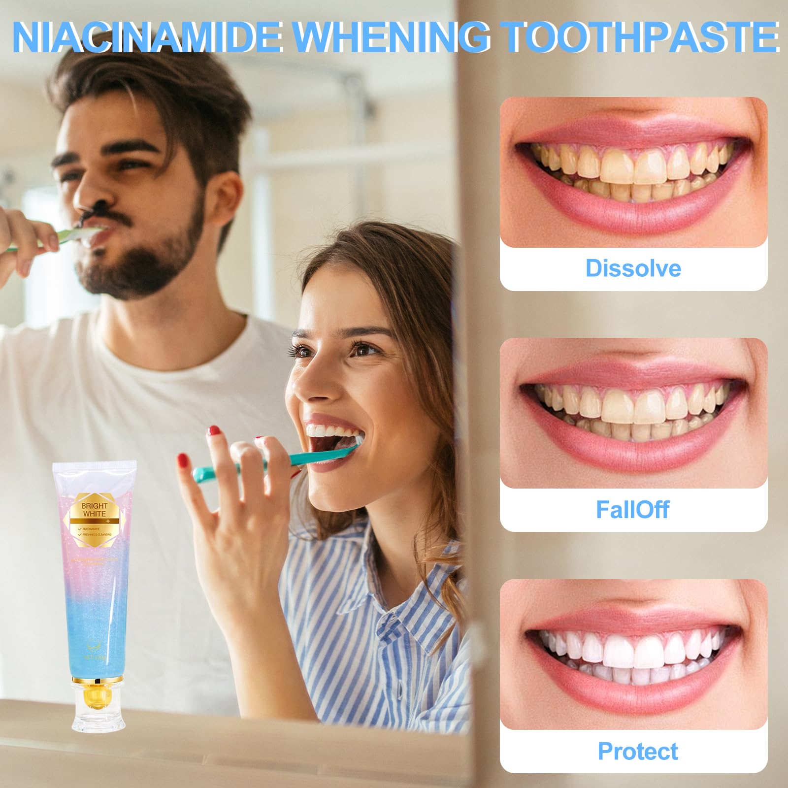 Whitening tandpasta