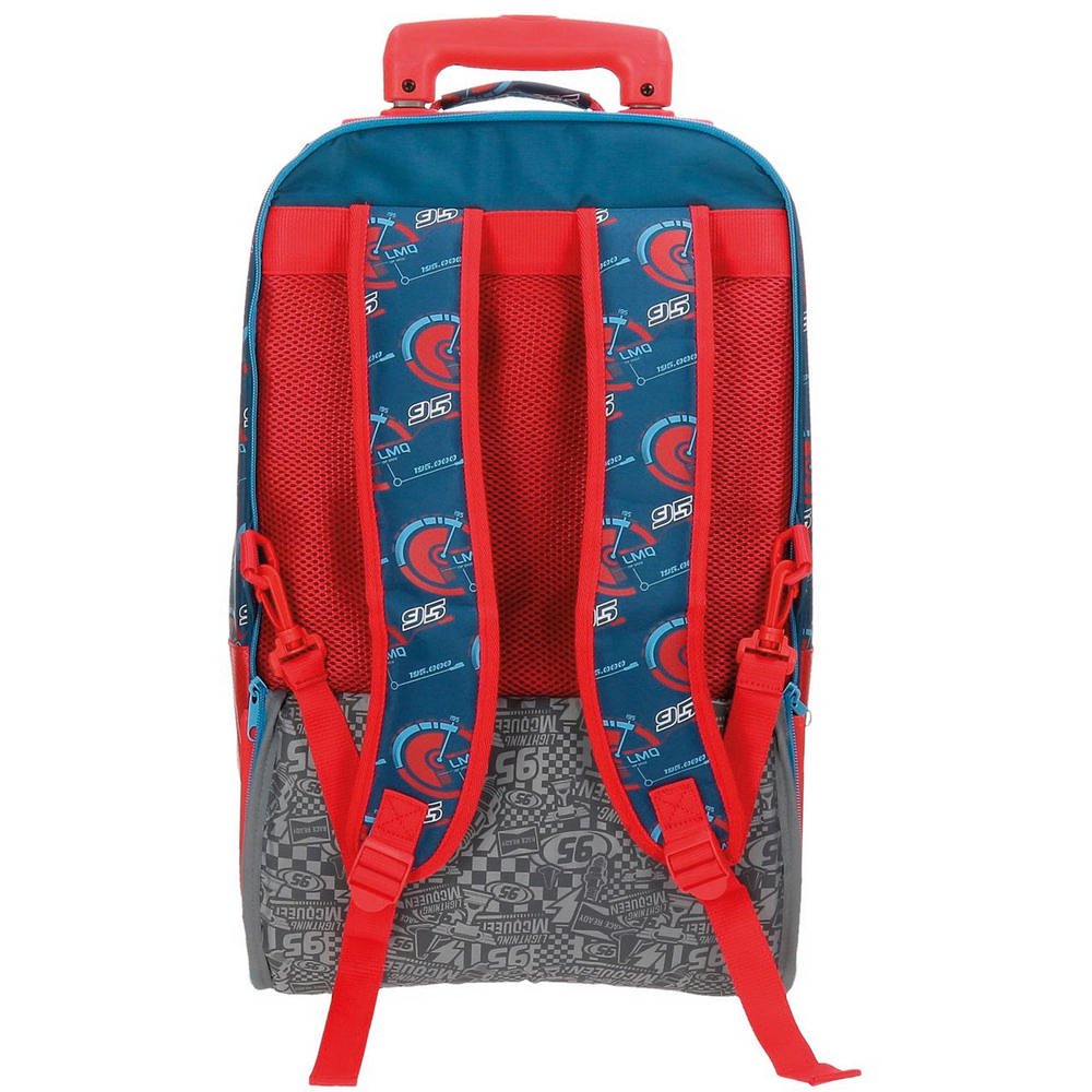 Cars Race Adaptable Backpack with Trolley
