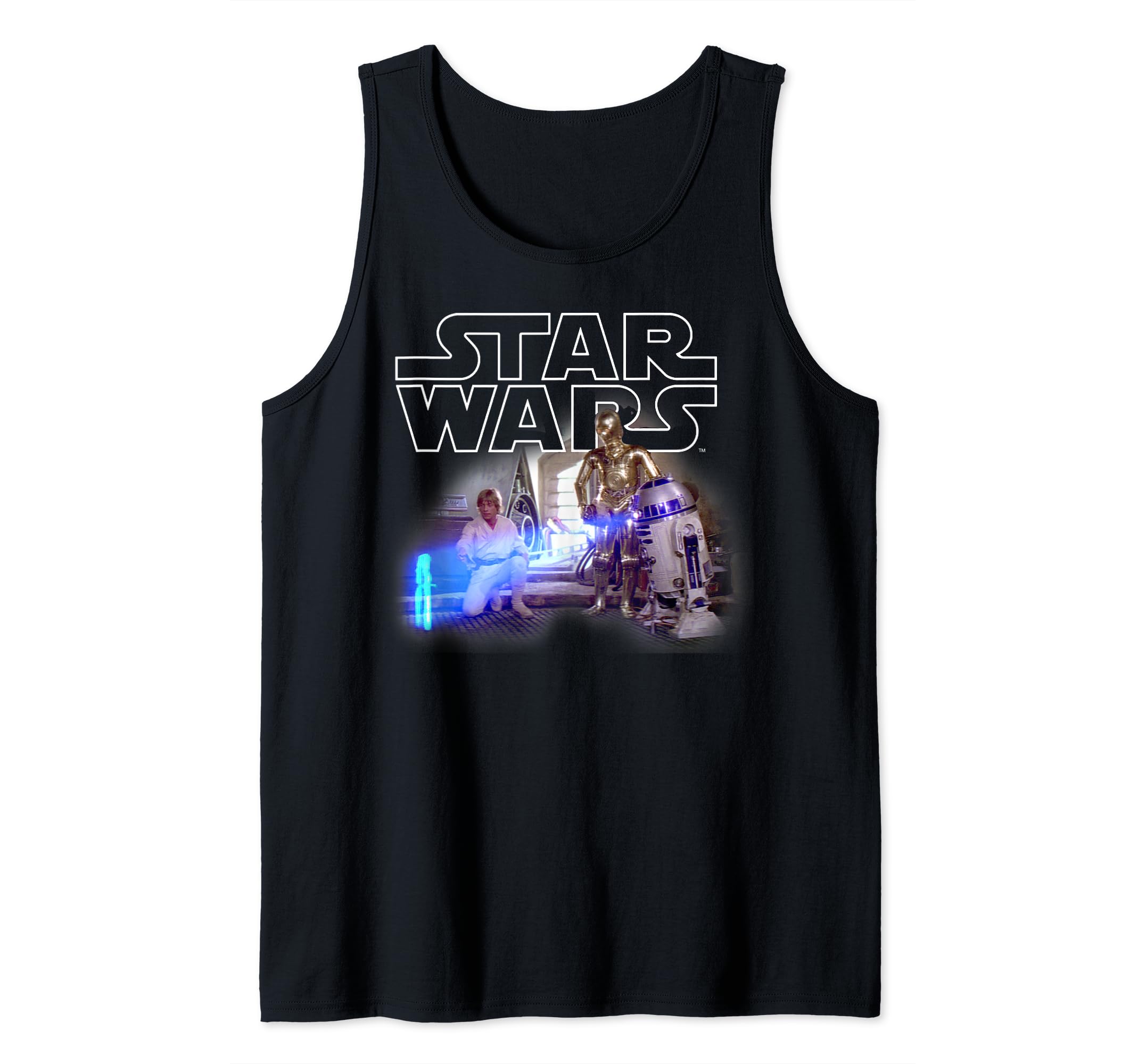 Star Wars Classic Hologram Mission Tank Top