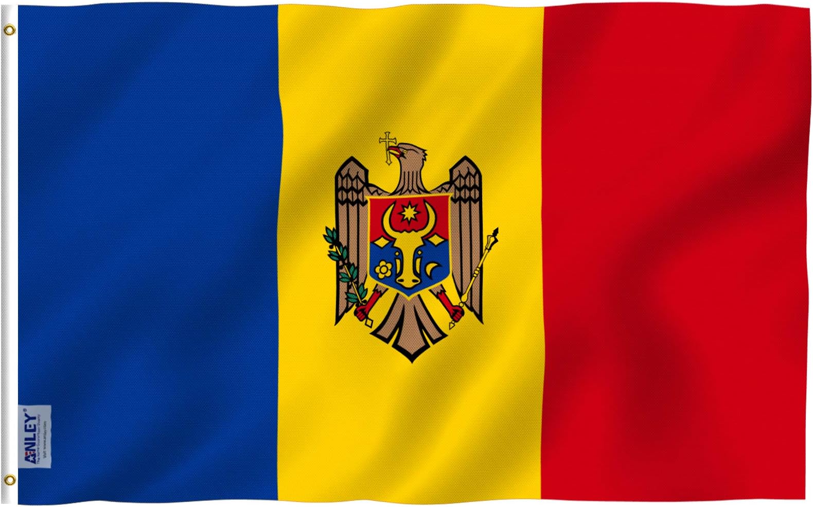 ANLEY Fly Breeze Drapeau Du Aroc 0,9 X 1,5 – Couleurs Vives Et