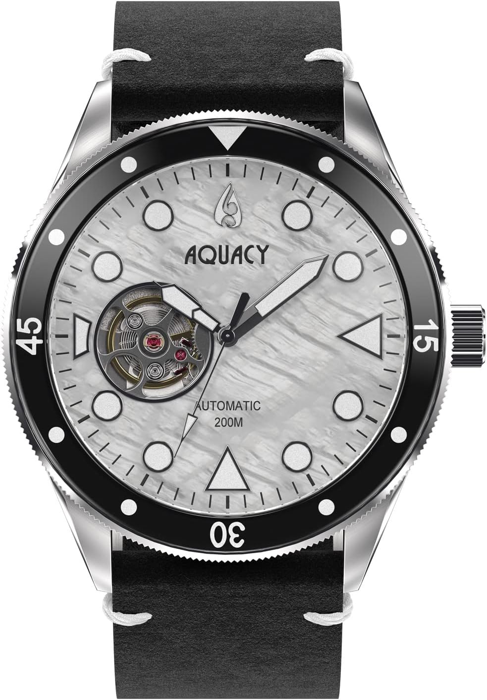 Aquacy HEI Matau Automatic Dive Watch Open Heart UK Ubuy