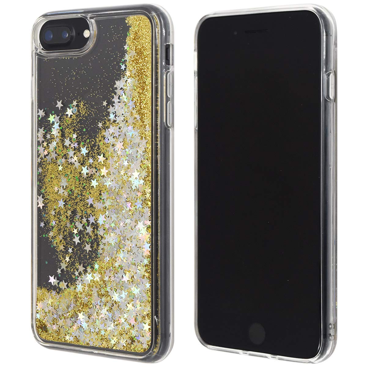 Amazon.co.jp: iPhone 7 Plus/iPhone 8 Plus ケース キラキラ ラメ が 