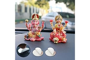Celestial Divine Blessing: Laxmi Ganesh Idol, Enchanting Hindu Figurines