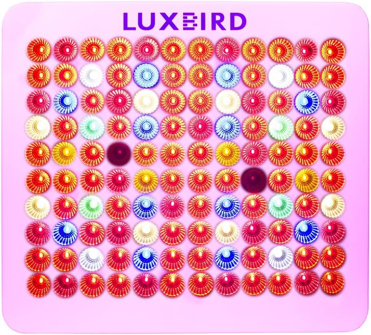 Plant Germination Growing Light Full Spectrum LUXBIRD LED Grow Flower, Garden, Hydroponics, Greenhouse (LBG-600, 600W)