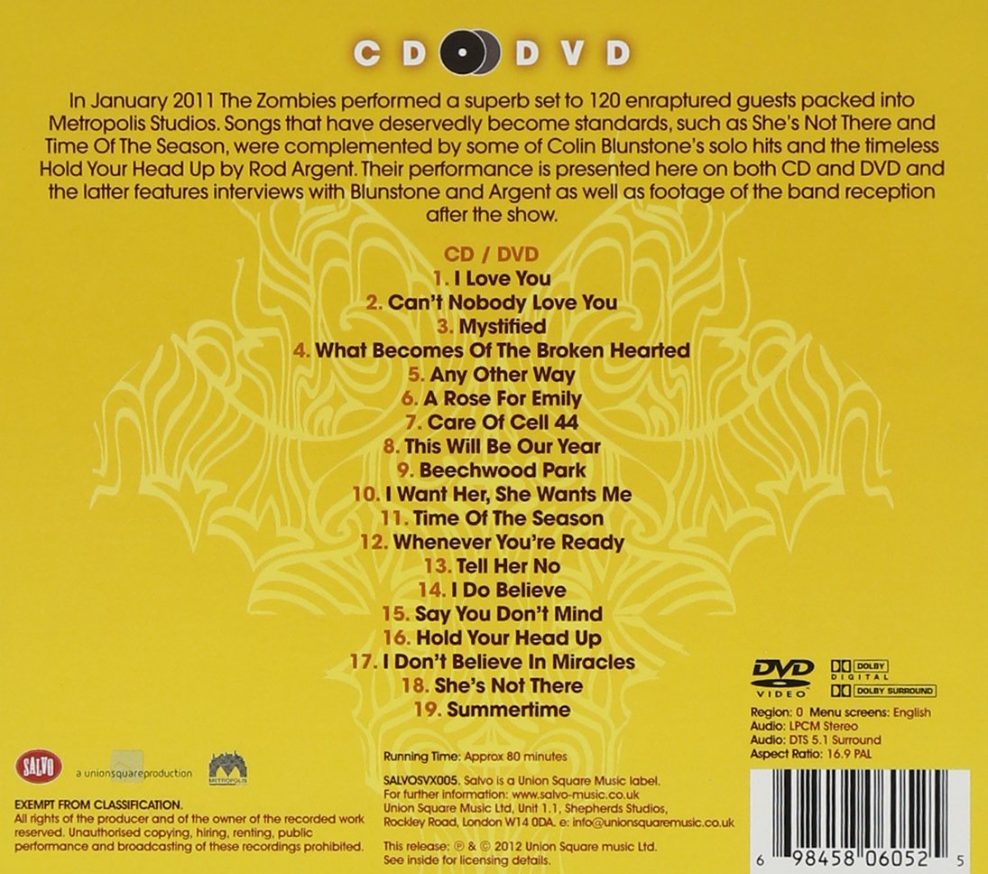 Live At Metropolis Studios London