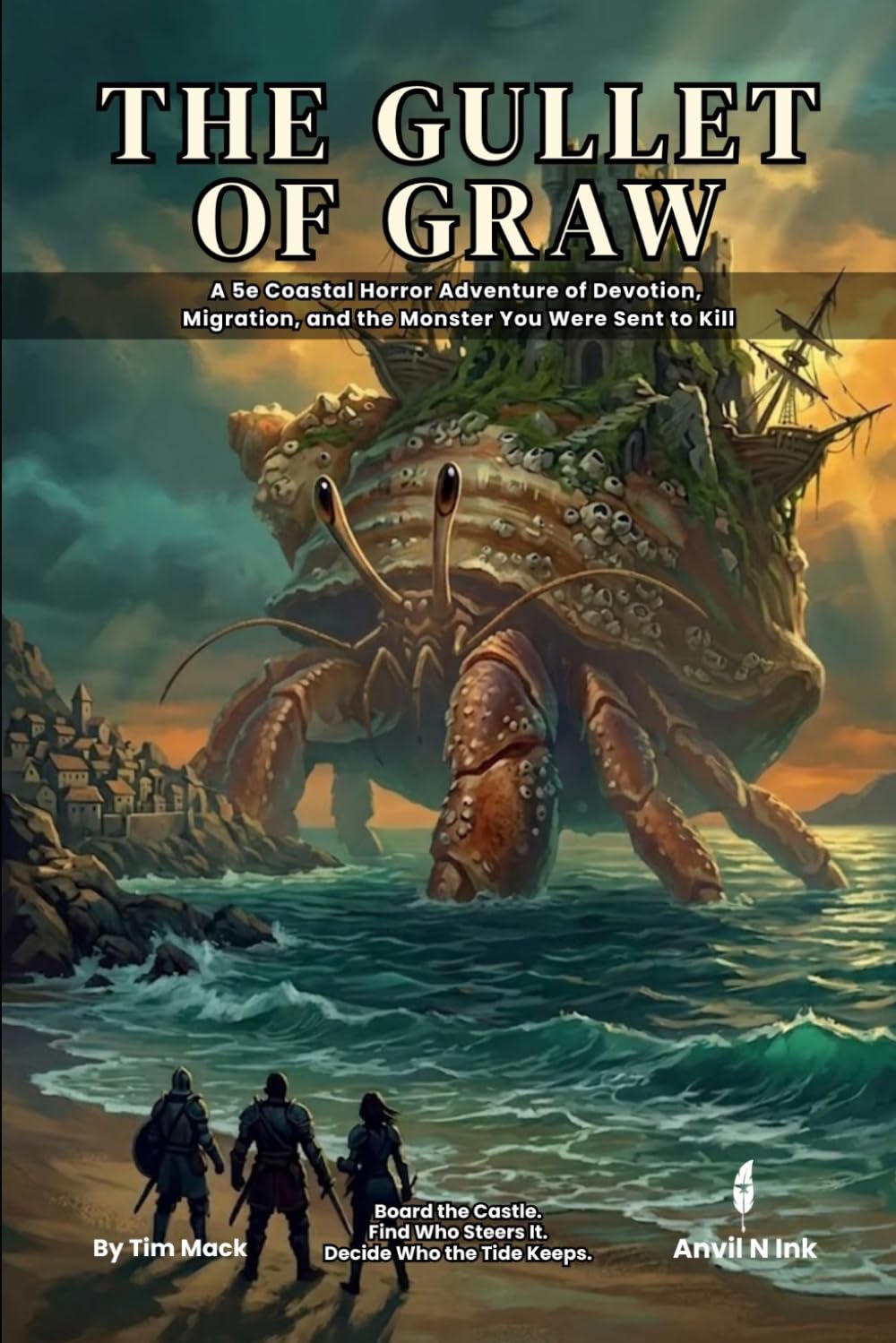 The Gullet of Graw: A 5e One-Shot Horror Adventure for Small Groups | No-Prep, Ready to Run for 2-3 Players (Levels 2-3)