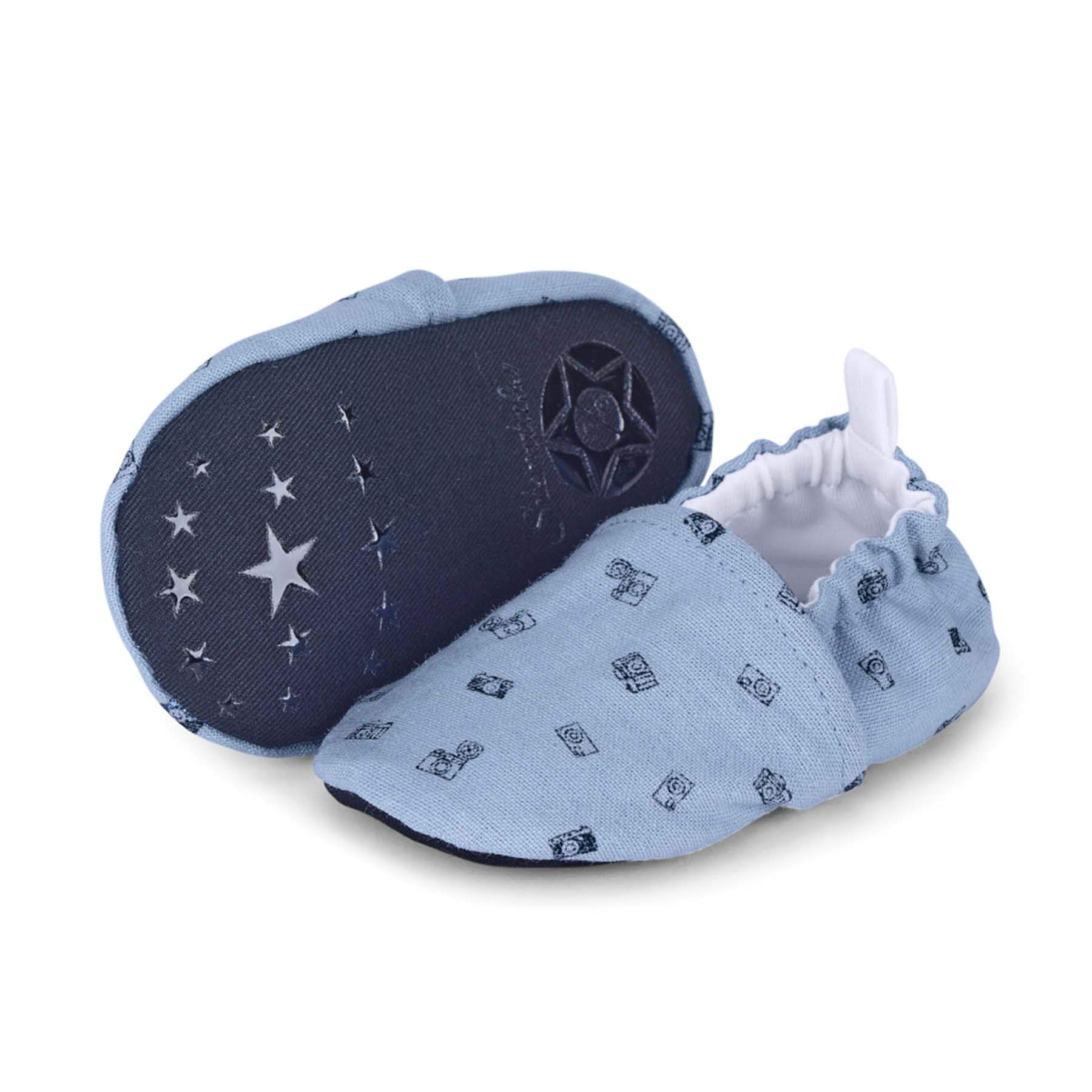 Sterntaler Unisex Baby Crawling Shoes Slippers, Sky, 15 EU