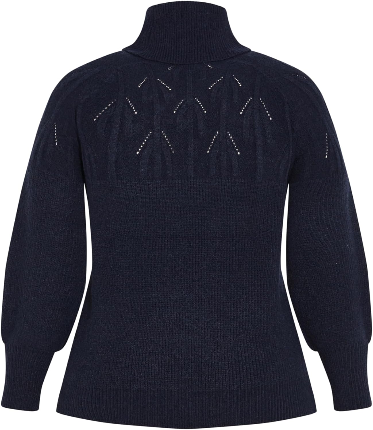 Avenue Women's Plus Size Elsa Pom Pom Sweater - Image 6