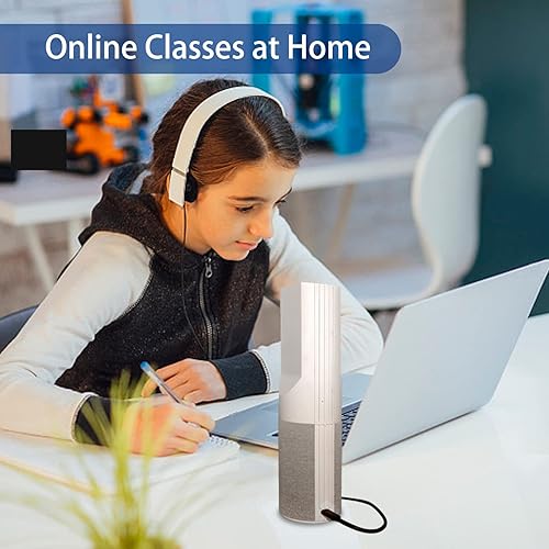 Miniatura 3 de Cámara web de conferencia con micrófono y altavoz para videollamada HD 1080P, cámara de 110° ultra gran angular todo en 1, captación de voz de 19