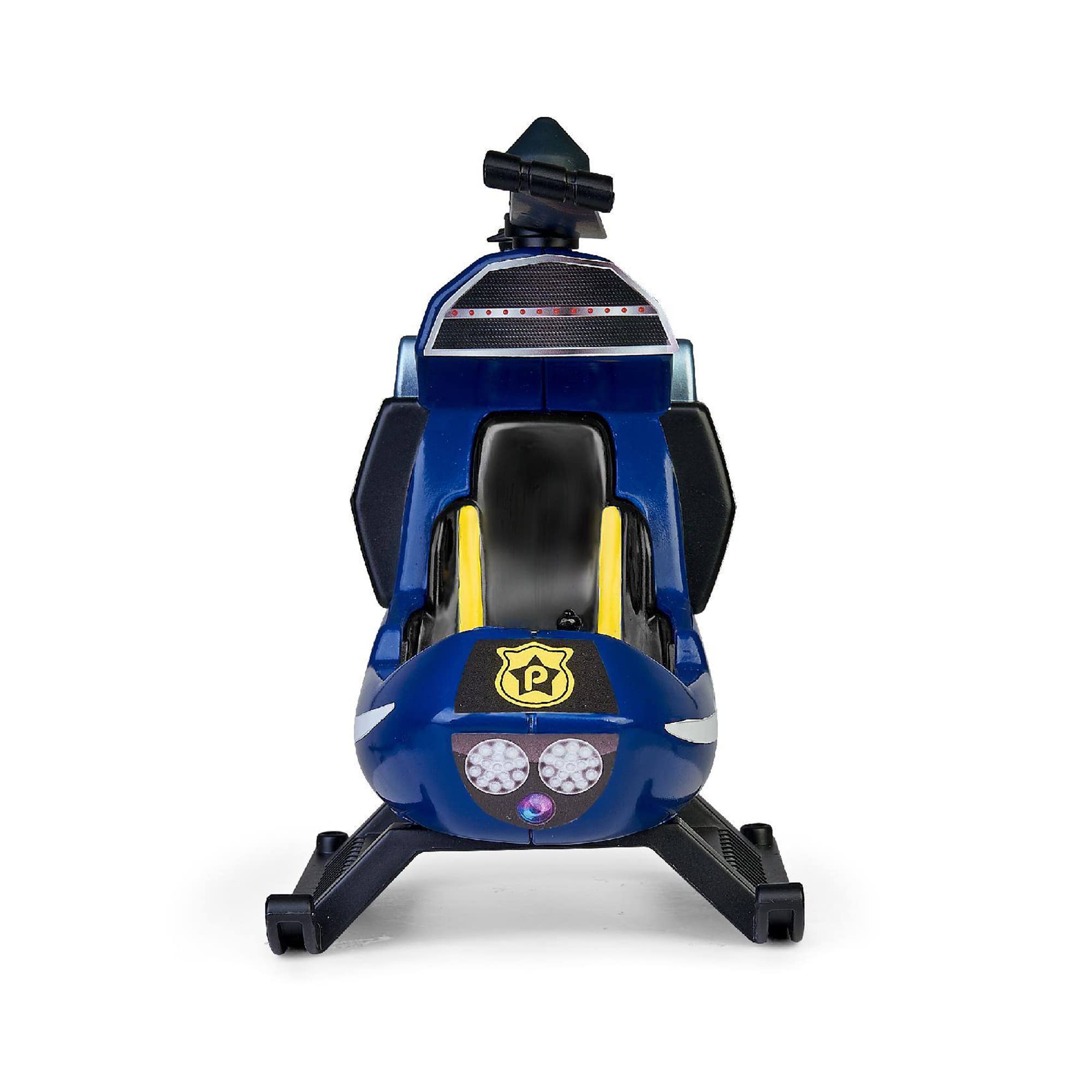 Pinypon Action - Super samochód policyjny, samochód zabawka z 3 w 1 światła, pojemnik i scena gry, 1 motocykl, 1 mini helikopter, 2 figurki, policja i więzień i akcesoria, Famosa (700017344)