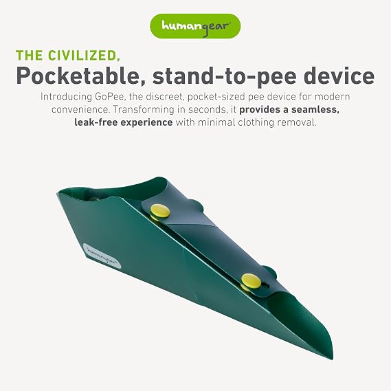 humangear GoPee - Female Urination Device, Folds Flat & Pocketable