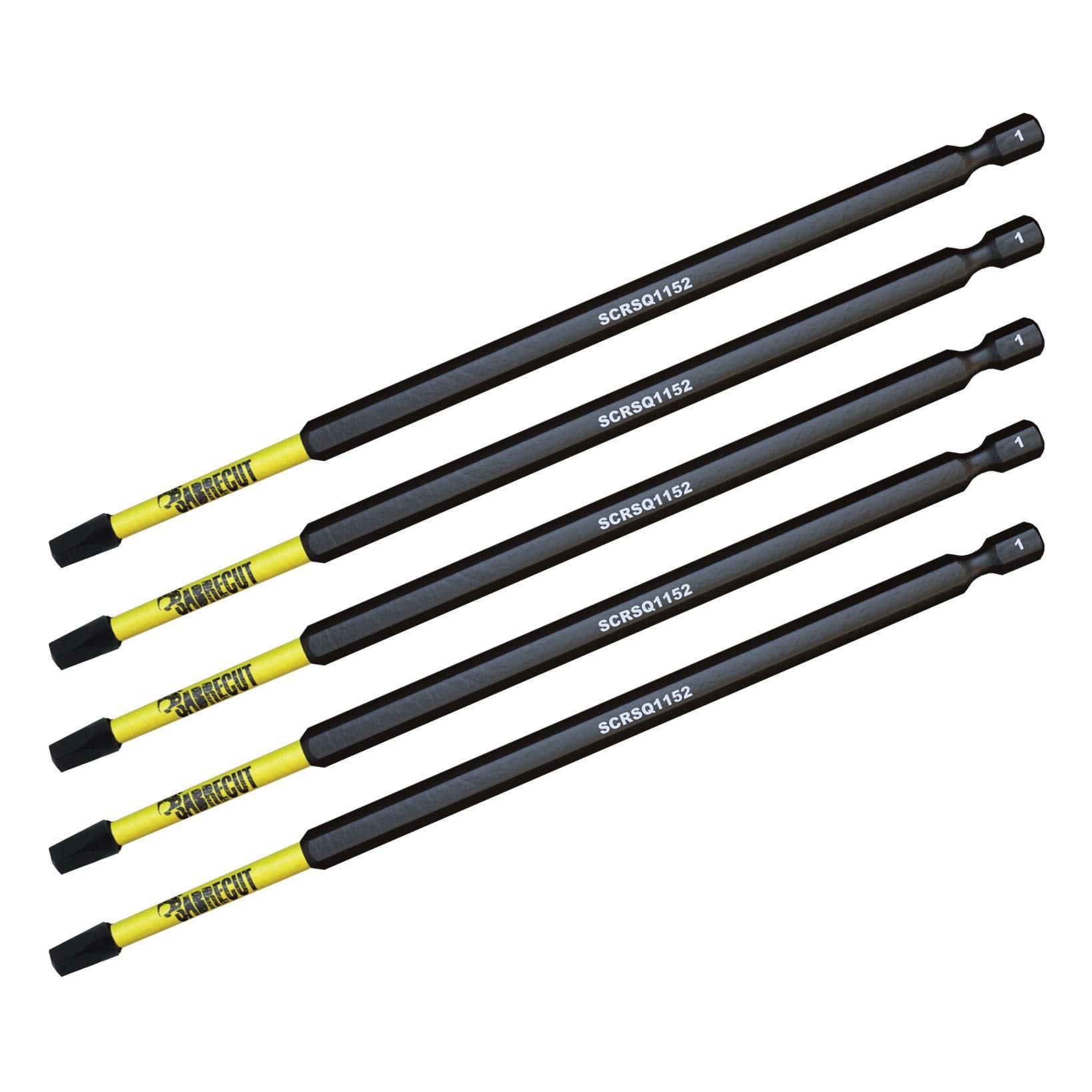 SabreCut 10-tlg. SQ1 Schlagschrauber-Bitset, 89 Mm, Magnetisch – Für DeWalt, Milwaukee, Makita U.a.