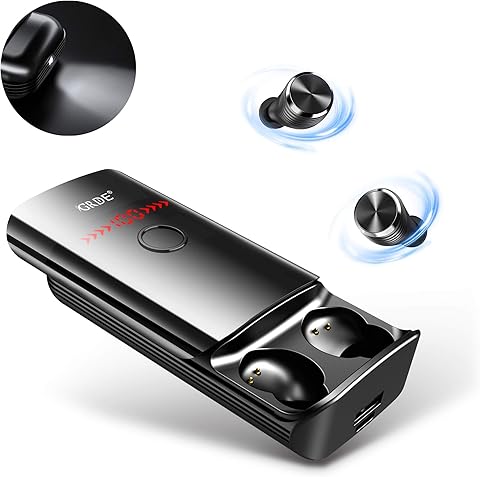 Wireless Earbuds Headphones Bluetooth5.0 Earphones with Dual Mic
6000mAh in ear Wireless Headphones HiFi Stereo CVC8.0 Noise Canceling
210H PlayTime Bluetooth Earbuds with LED Torch/IPX6/Touch Control
