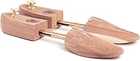 Cobbler's Choice Cedar Shoe Trees - All-Natural Aromatic Cedar Absorbs Moisture, Kills Odors, Prevents Creasing with Split-Toe & Brass Hardware