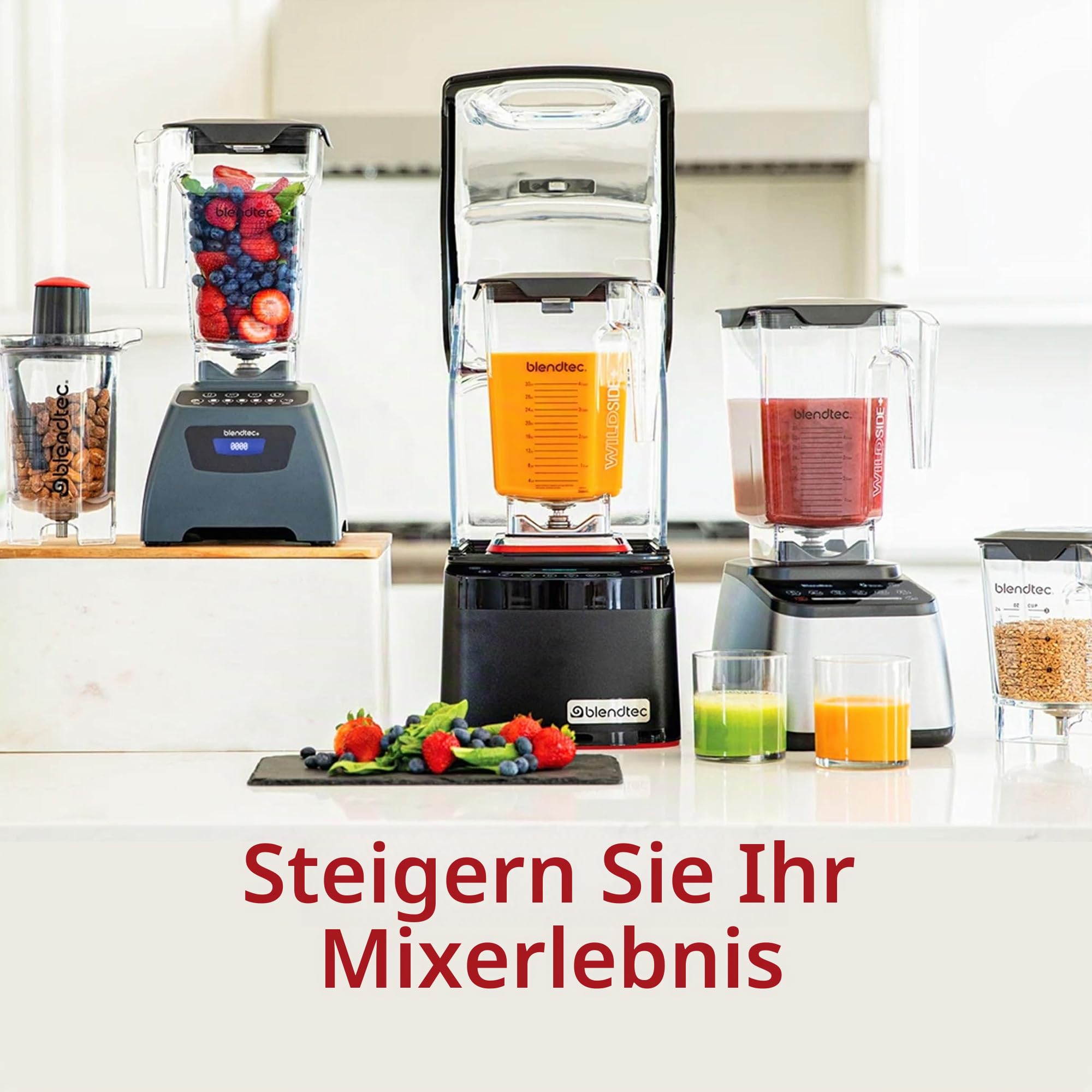Amazon.de: Blendtec Stealth Mixer inkl. 2 Mixbehälter Professional 885