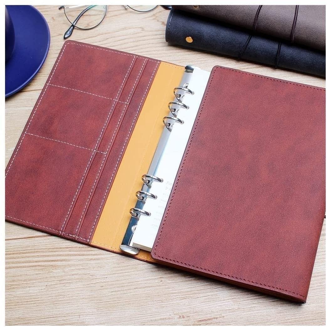 POCHY Cuadernos Hermoso Bloc De Notas Multifuncional Simple para Estudiantes, Diario De Viaje, Escuela, Oficina, Registro, Papelería, Diario Portable