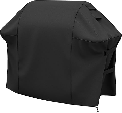 Funda para parrilla Weber Genesis serie 300, correas dobles y rejillas de ventilación integradas, resistente y resistente al agua, se adapta a