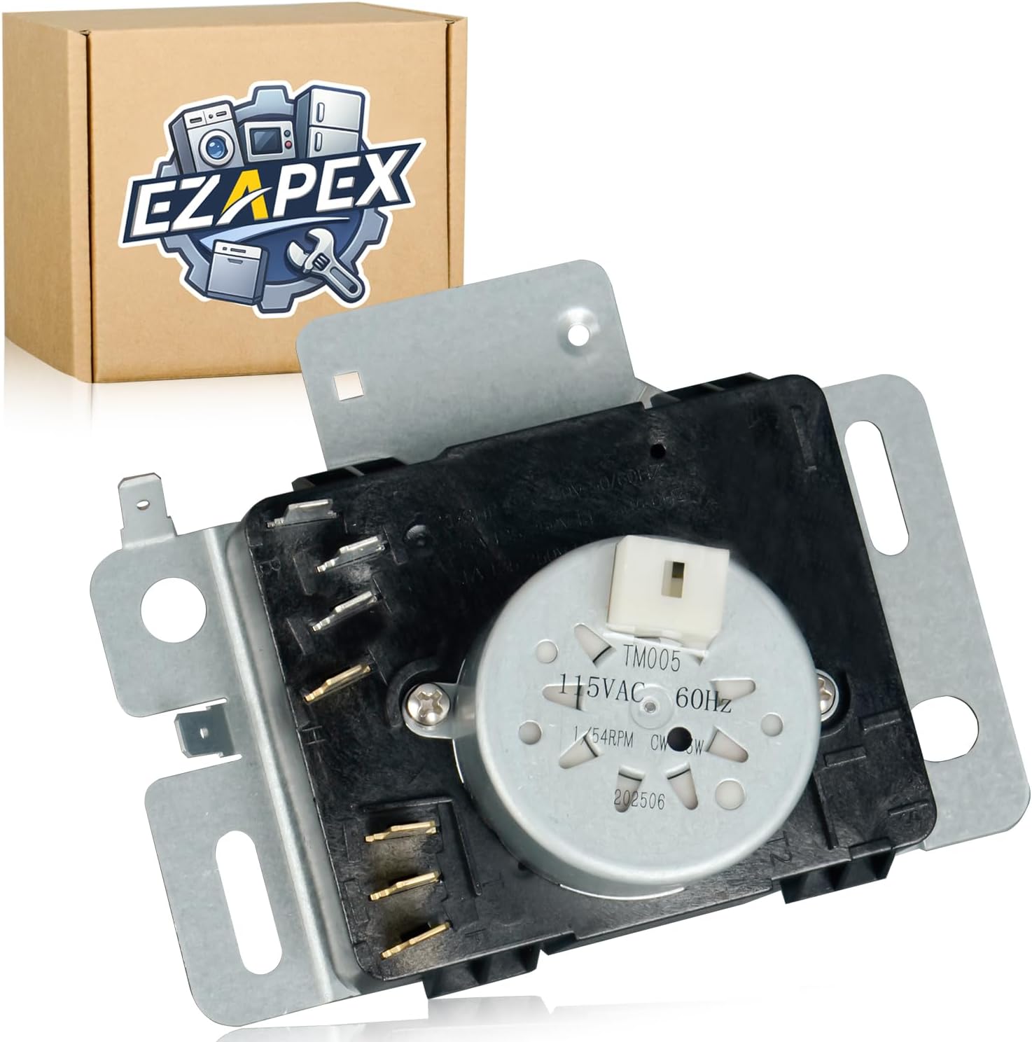 W10745654 W10857611 Dryer Timer Compatible with Whirlpool Replaces W10642934 WPW10436306 162-719-1 AP5999276 PS11731365 162-719-AM