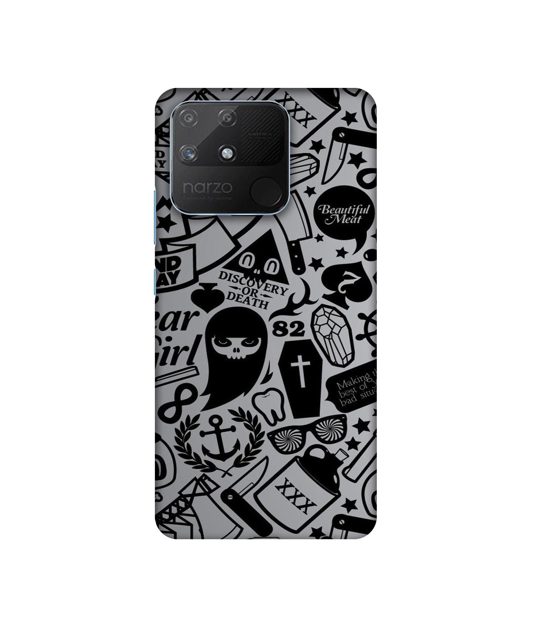 Casotec Basic Case for Realme Narzo 50A (Plastic_Multicolor) (B09FY5MYWJ) Amazon Price History, Amazon Price Tracker
