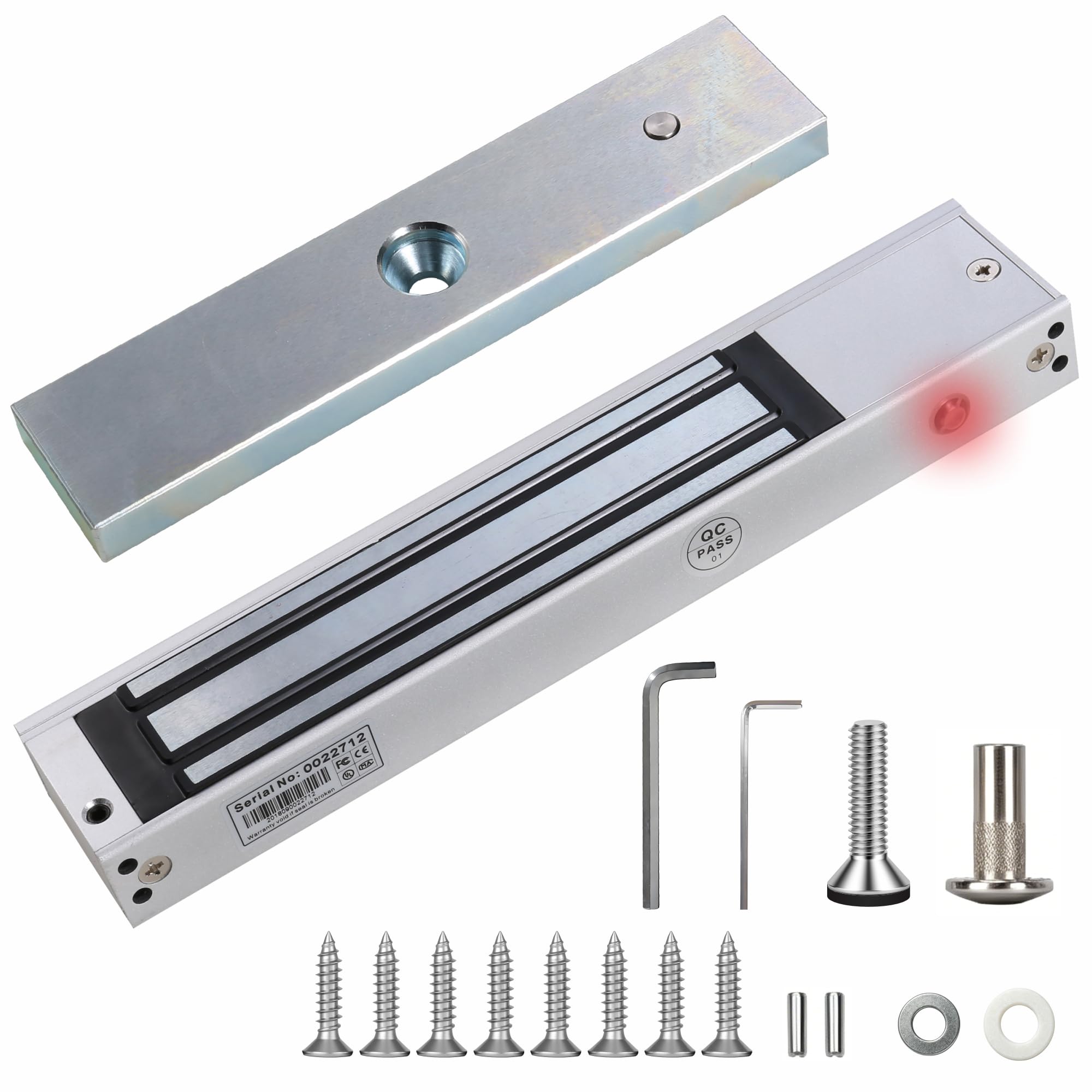 UHPPOTE Access Control Outswinging Door 280 kilogram elettromagnetica serratura con kit telecomando