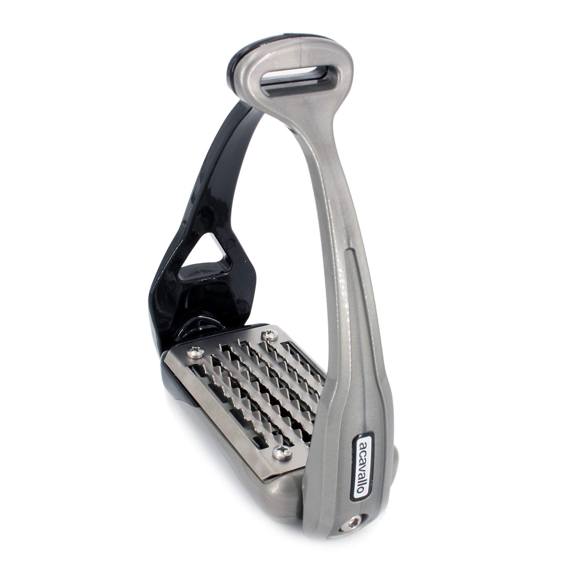 Tough 1 Aluminum Swivel Offset Stirrups 3In Brown