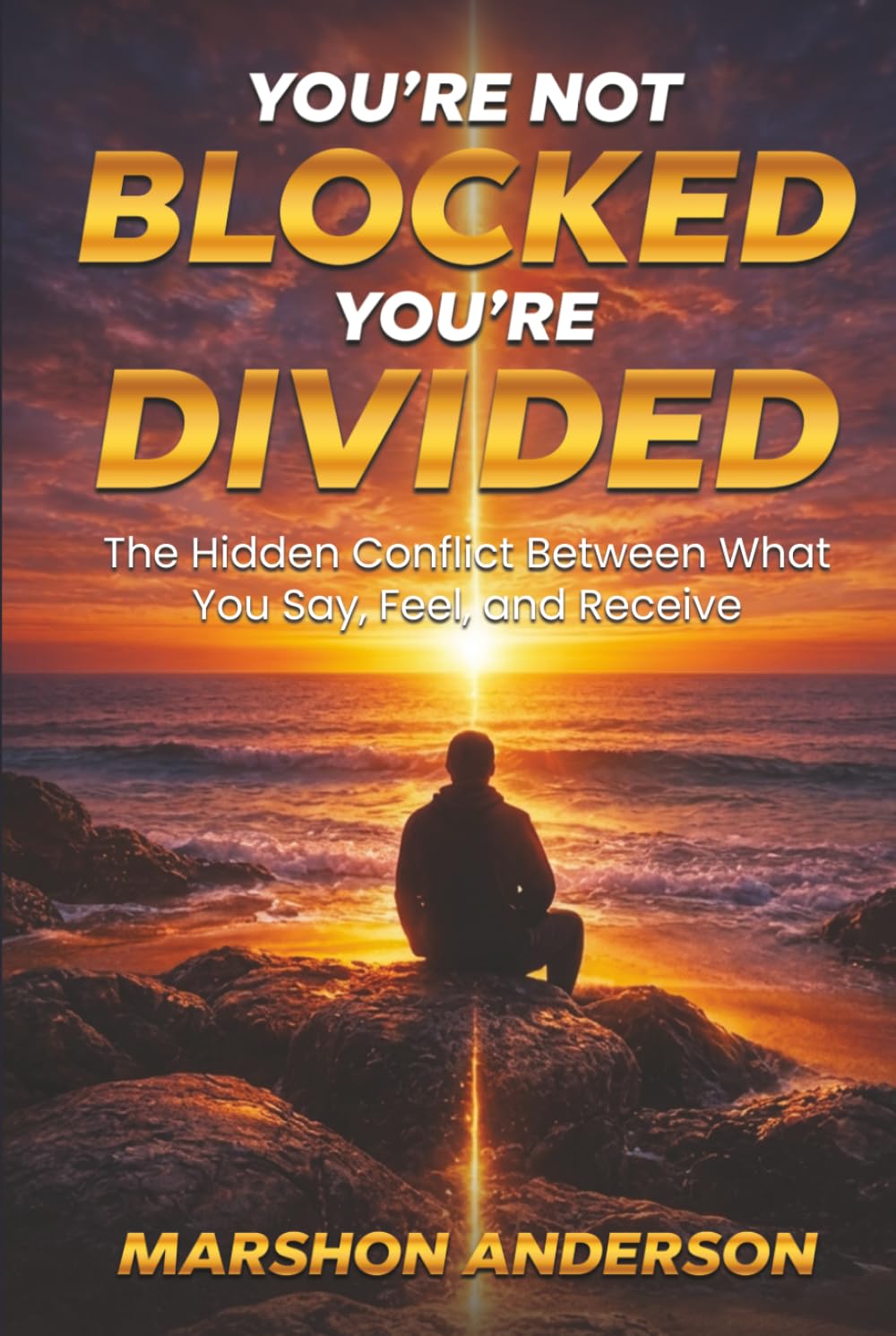 YOU'RE NOT BLOCKED YOU'RE DIVIDED: THE HIDDEN CONFLICT BETWEEN WHAT YOU SAY, FEEL & RECEIVE