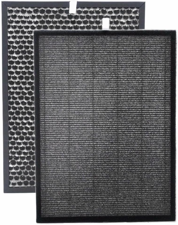 RF200 Replacement Filter OV200 True he-pa Replacement Filter Kit Compatible with Oransi OV200 Air Purifier,Part # RF200, H13 3-Stage Filtration Activated Carbon 2-IN-1 Pre-Filters Air Clean Dust VOCs