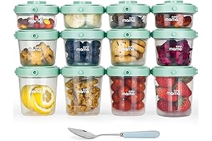 SUPERMAMA Freezable Baby Food Containers