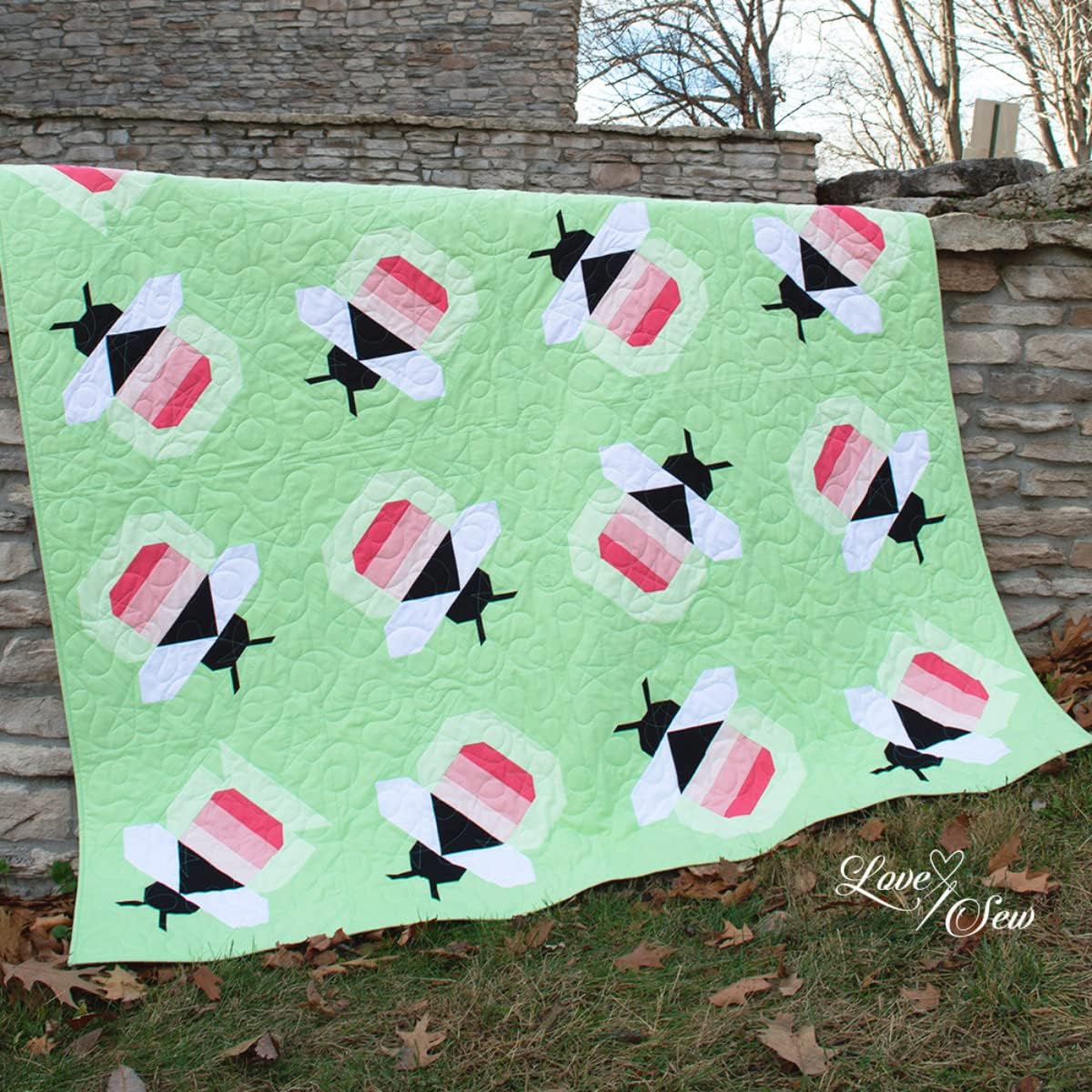 Love Sew True Fabrics Quilt Kit Sophisticated Solids