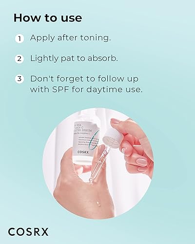 Miniatura 6 de COSRX AHA BHA - Suero potenciador de vitamina C de 1.01 onzas líquidas, antienvejecimiento, regordete e hidratante con niacinamida, no probado en