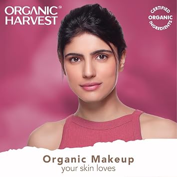 Organic Harvest Moisture Matte Lipstick - Soft Chestnut | Long-lasting Brown, Creamy Matte Lipstick | Hydrating Formula | Certified Organic Makeup | Cruelty-free & Vegan, 4gm