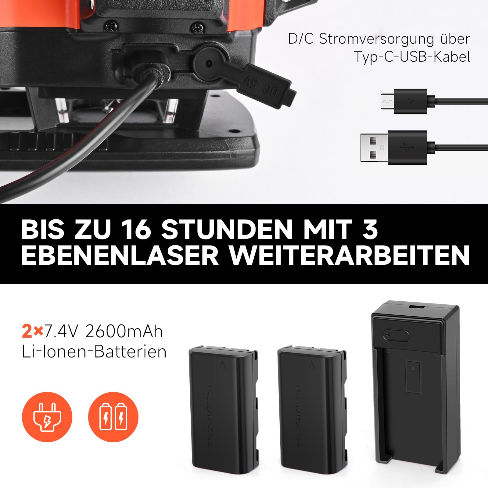 Kreuzlinienlaser grün 4×360,laser nivelliergerät selbstnivellierend,Class Ⅱ,K4·DH151