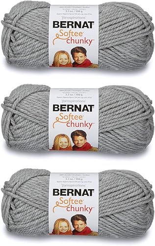 Hilo Bernat Softee, grueso, 3 carretes