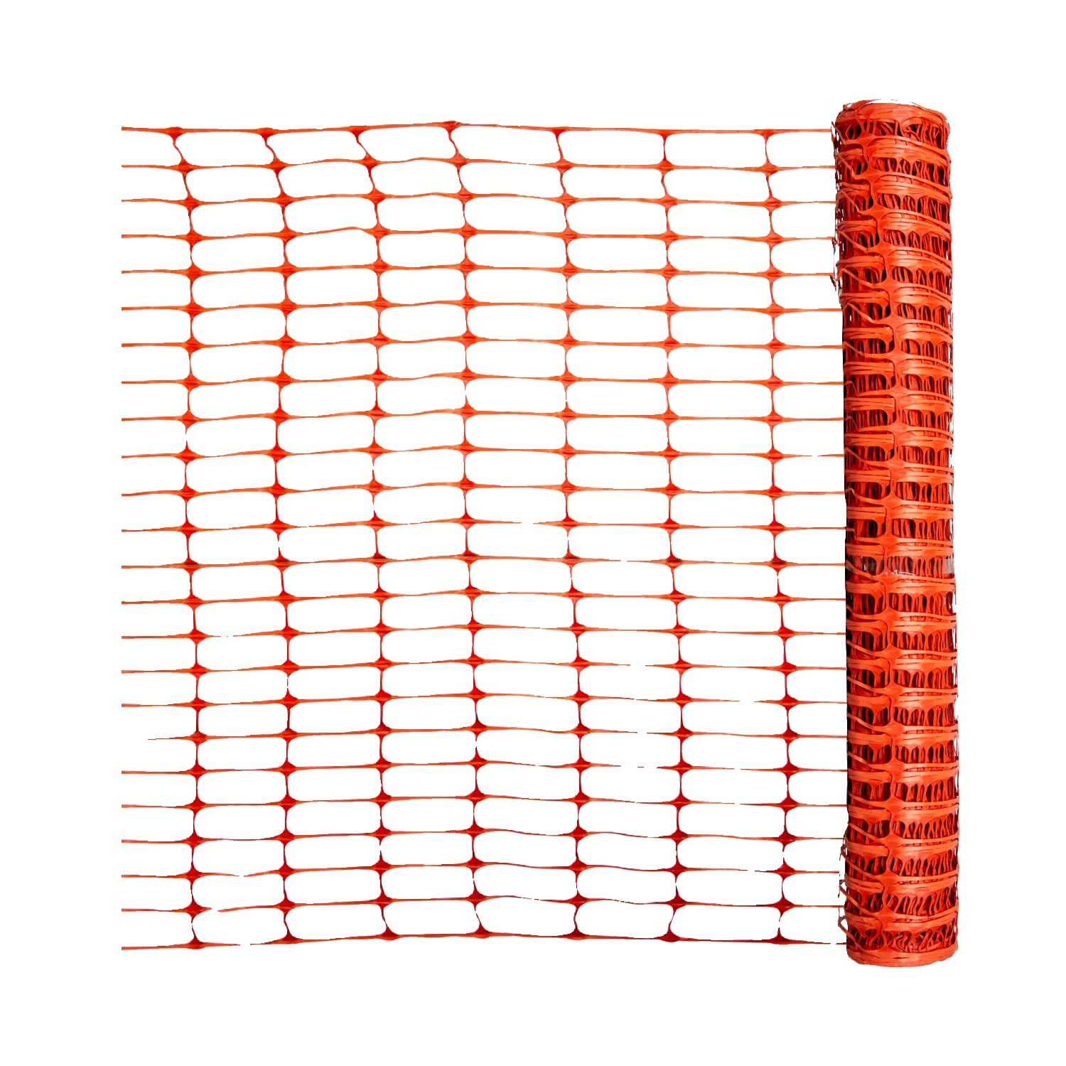 horizont Clôture de clôture en plastique 50 m de long 1 m de haut orange clôture mobile sans électricité clôture flexible filet mobile pour jardin clôture de sécurité