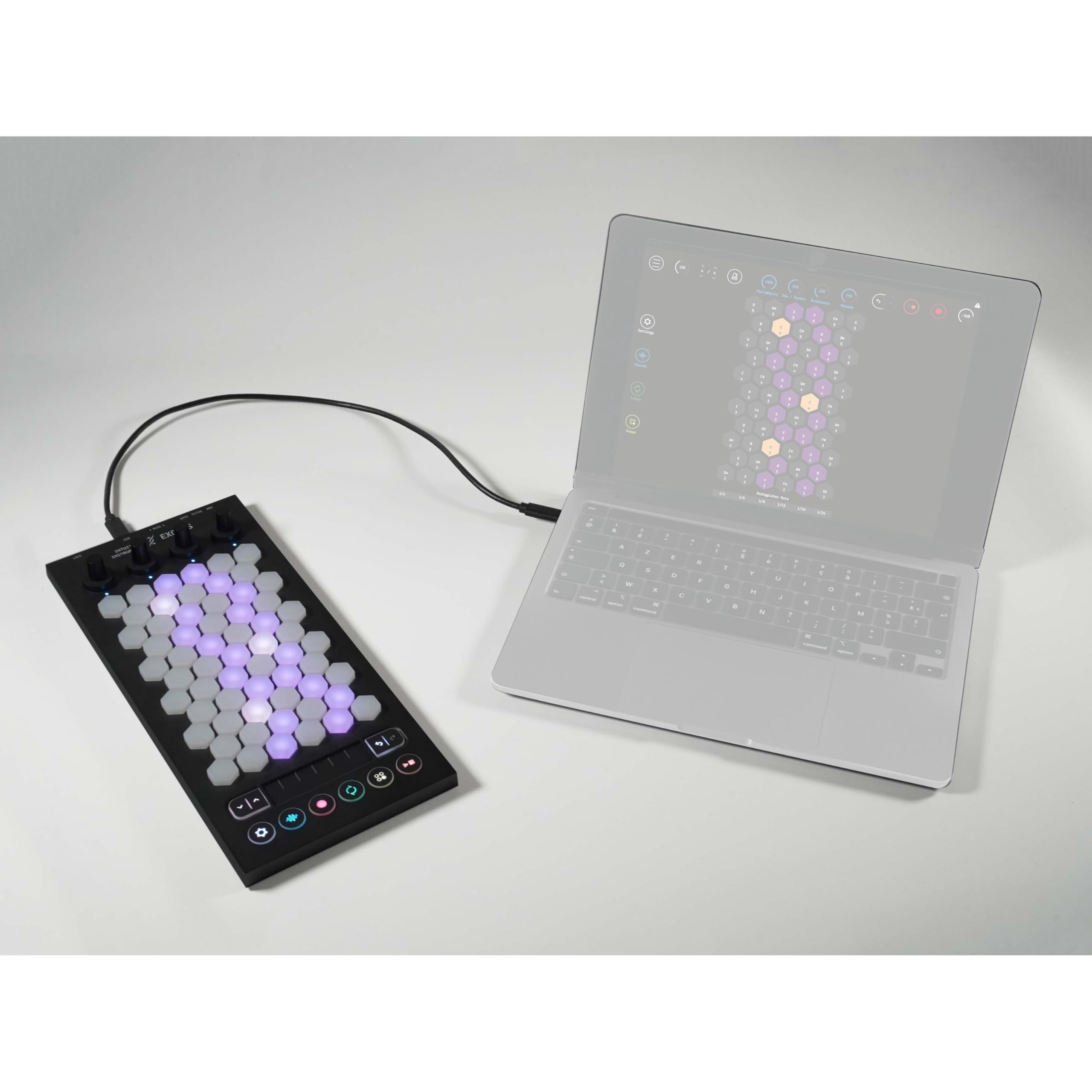 Amazon.com: Intuitive Instruments Exquis 61-Key MPE MIDI