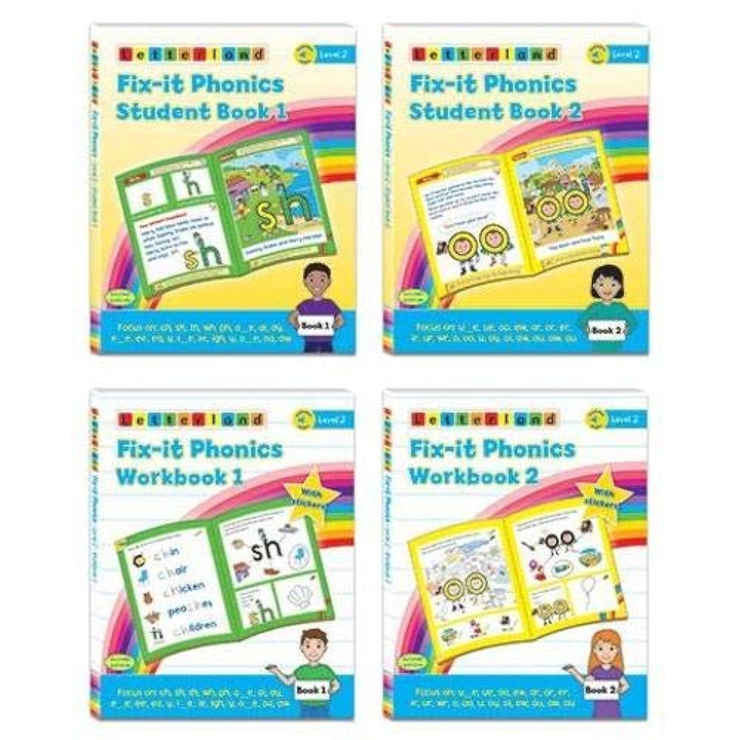 Fix-it Phonics - Level 2 - Student Pack (2nd Edition)